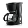 Filtru de cafea, Hoffmans HM-3009, electric, 1200W, 1500 ml, Plastic si Sticla, 30x22x16cm, Negru