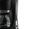 Filtru de cafea, Hoffmans HM-3009, electric, 1200W, 1500 ml, Plastic si Sticla, 30x22x16cm, Negru