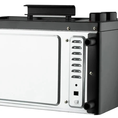 Cuptor electric RAF R5305B, 800W, capacitate 12 L, 2 moduri de operare, 33x18x20cm, negru