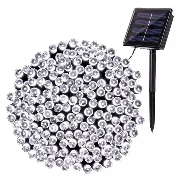 Set 5 x Instalatie solara 100 LED - diferite culori