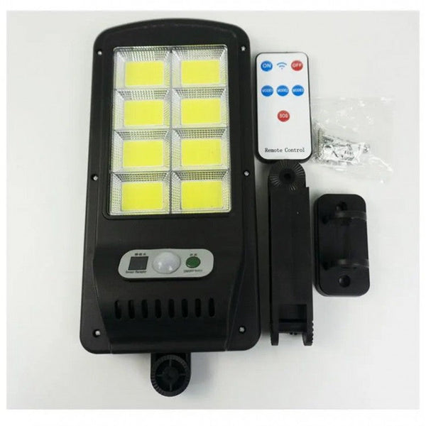 Set 4 Lampi solare LED cu senzor de miscare si unghi de inductie 120 grade