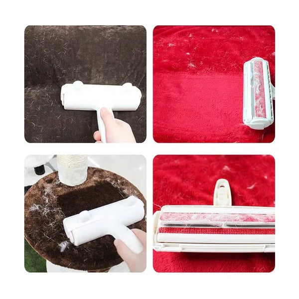 Set CADOU: patura cocolino + perie de curatat scame Rolly