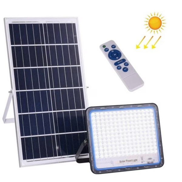 Proiector cu Panou Solar Jortan Blue 600W