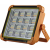 Proiector LED D9 cu panou solar, 300 W, cu funtie de incarcare telefon