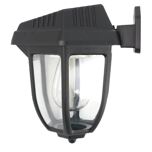 Set 4 Lampa solara LED cu incarcare solara, Pentru terasa, casa si curte, Pornire automata pe timp de noapte