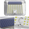 Set 3 x Lampa solara de perete cu senzor de miscare, impermeabila IP65, 90 LED-uri, alba