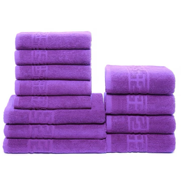 Set 12 Prosoape Maini/Fata/Corp, Bumbac 100%, 550g/m²