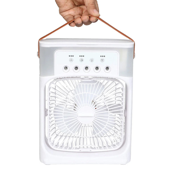 Ventilator portabil pentru racire de aer 3 viteze 10W cu spray
