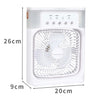 Ventilator portabil pentru racire de aer 3 viteze 10W cu spray
