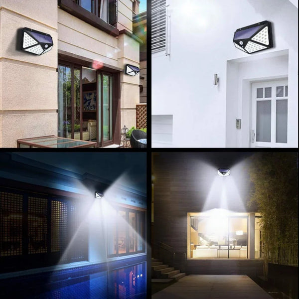 Set 8 Lampi Solare 100 LED - 3 Moduri de Iluminare