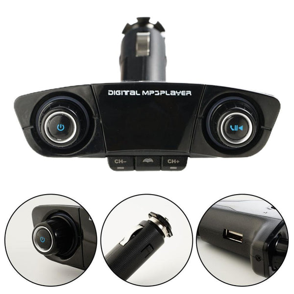 Pachet: Camera auto DVR, 2.4 inch, HD, filmare noaptea + Transmitator auto FM cu MP3 Player, Bluetooth si Functie Incarcare Telefon