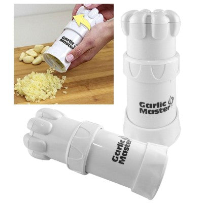 Tocator de usturoi si accesoriu pentru decojit