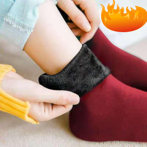 Set 4 Perechi Șosete imblanite si confortabile, pentru vreme rece Șosete imblanite si confortabile, pentru vreme rece