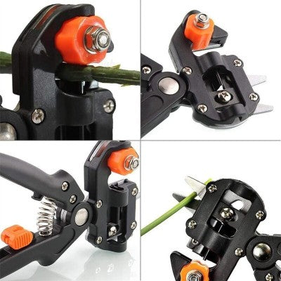 Set 2 x Cleste pentru altoit + Set 6 benzi altoire