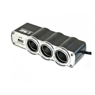 Priza tripla pentru masina