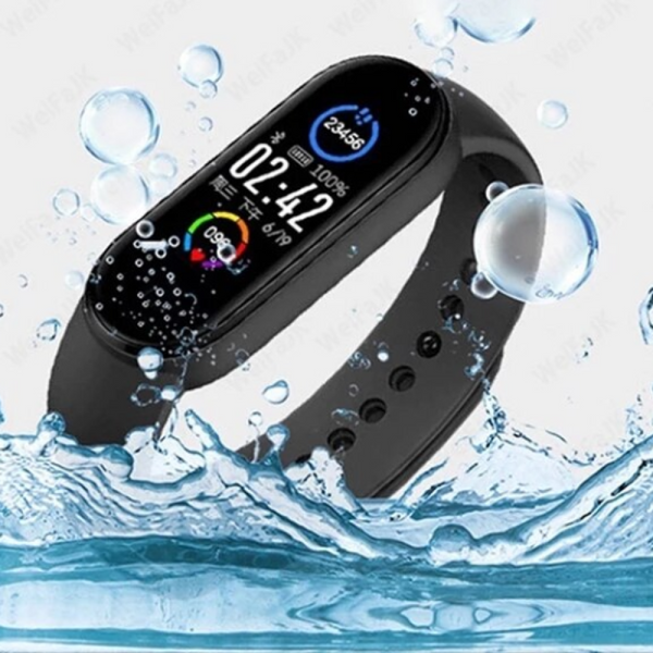 Pachet! Bratara fitness inteligenta M6 +Casca bluetooth, in forma de picatura