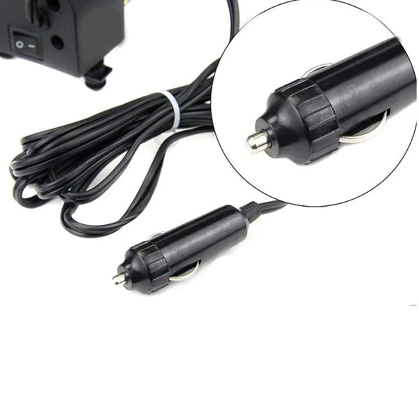 Compresor auto de putere mare, 12 V, pentru microbuz, SUV sau camionete
