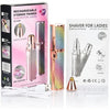 1+1 CADOU Epilator facial si sprancene, portabil, reincarcabil, 2in1