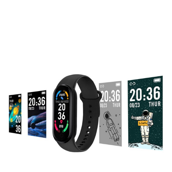 Pachet! Bratara fitness inteligenta M6 +Casca bluetooth, in forma de picatura