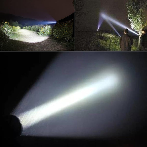 PACHET Numar de casa cu iluminare LED si alimentare solara + Parasolar pliabil tip umbrela pentru parbrizul masinii + Lanterna tactica cu Zoom, rezistenta la apa