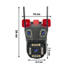Camera de Supraveghere WiFi 12MP Ultra HD cu Zoom 5X, PTZ Rotire 360°, Vedere Nocturna si Card 32GB