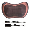 Pernă electrică pentru masaj cu încălzire, 4 role de masaj, adaptor auto inclus