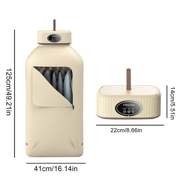 Uscator de rufe electric incorporabil 10Kg control touch screen pliabil protectie supraincalzire